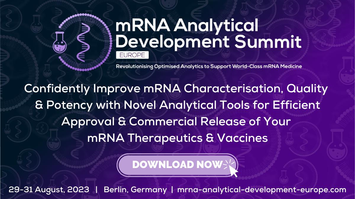 mRNA Analytical Development Summit Europe