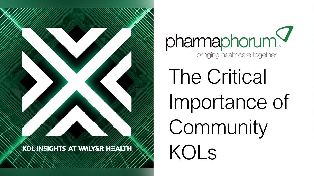 The Critical Importance of Community KOLs